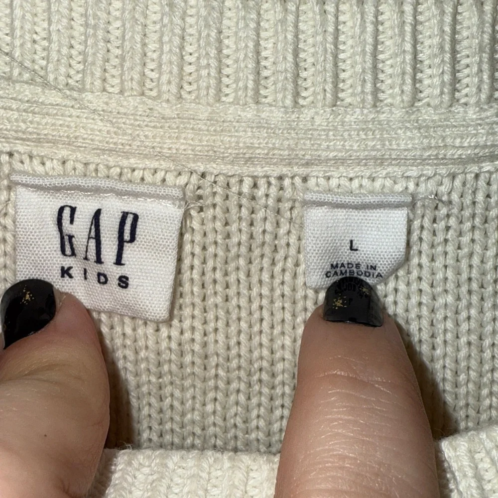 GAP Kids Long Sleeve Sweater Dress Size Large Winter Cozy Picture Day Dressy